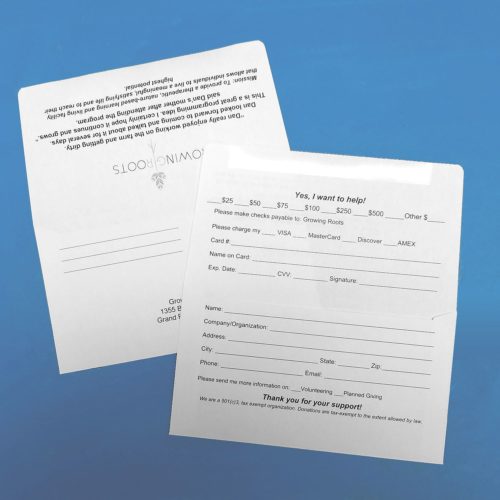 Donation Envelopes for Ministry Fundraising and Missionary Work - MissionaryCards.com