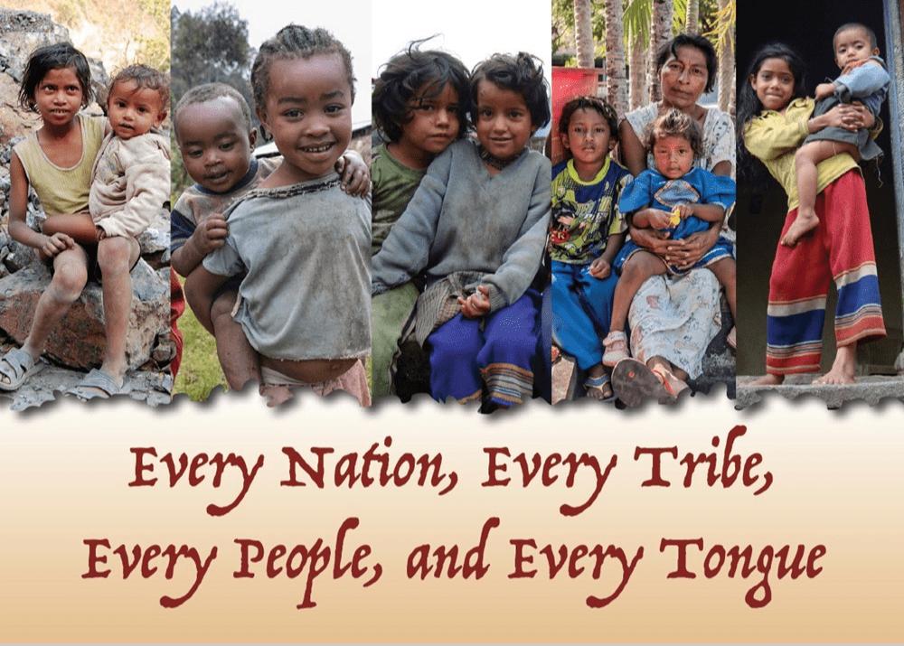 Thank You Note Cards for Missionaries :Every Nation, Every Tribe, Every People, Every Tongue" - MissionaryCards.com